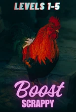 Arc Raiders. Boost Scrappy 1-5 lvl(max). Rooster