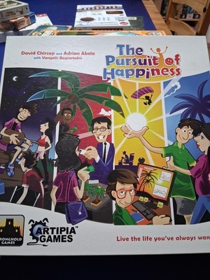 The Pursuit Of Happiness + Community + KS Promos - Artipia Games - English