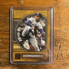 Sandy Koufax 2025 Topps Museum Collection Gold /249 LA Dodgers
