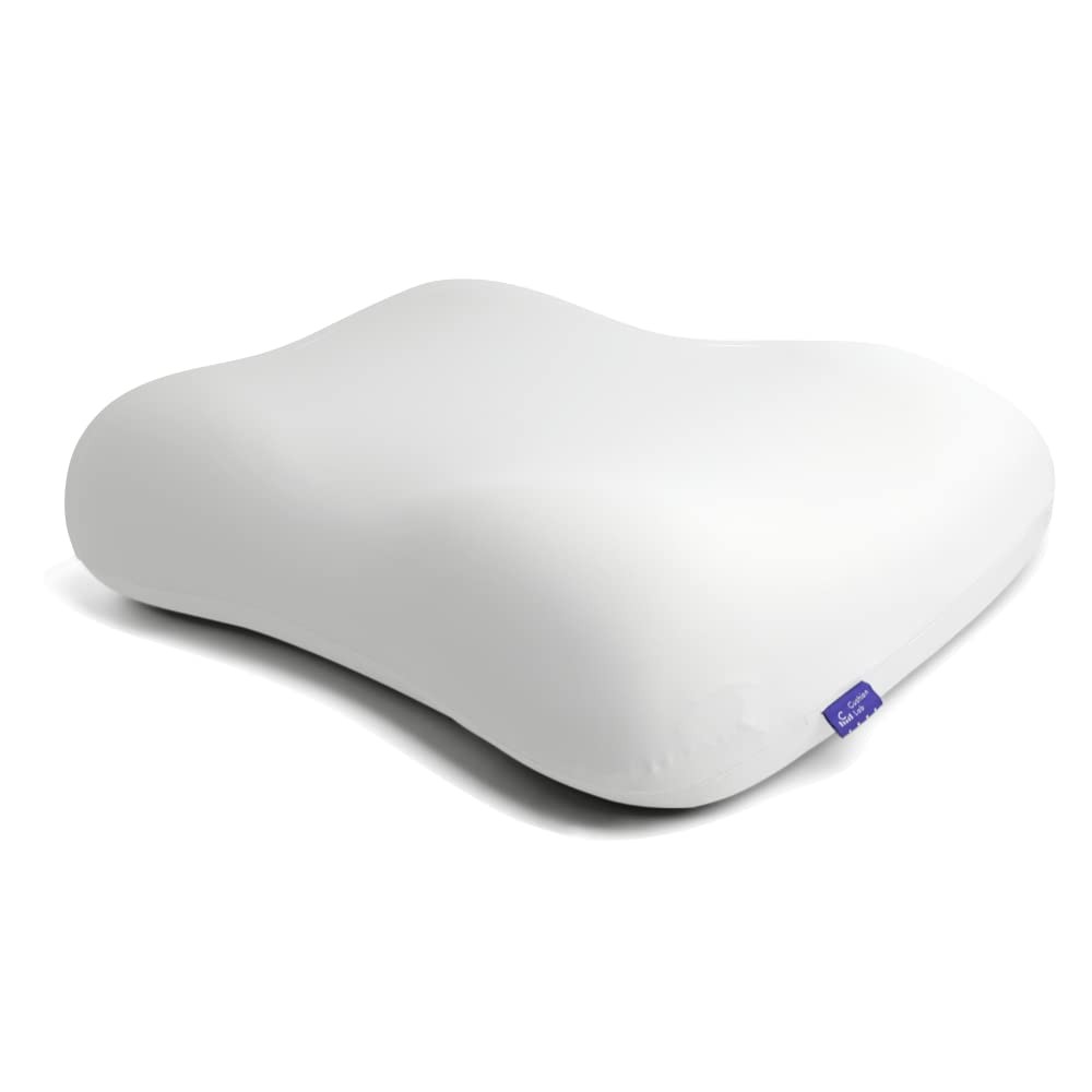 Patented Ergonomic Contour Pillow for Side and Back Sleepers Promotes Deep Sleep