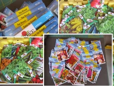 20 Packages of VEGGIES, FLOWERS, HERBS, 2025 exp, Seed Lot, Burpee & Ferry-Morse