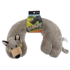 Royal Deluxe Neckroll, Safari Cozy Plush Travel Pillow for Children AGES 5 