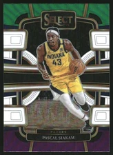 2023-24 Select Prizms Green White Purple #8 Pascal Siakam - BSK