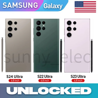 NEW UNLOCKED SAMSUNG GALAXY S24ULTRA|S23ULTRA|S22ULTRA|S23+|S22+ 5G ALL GSM CDMA