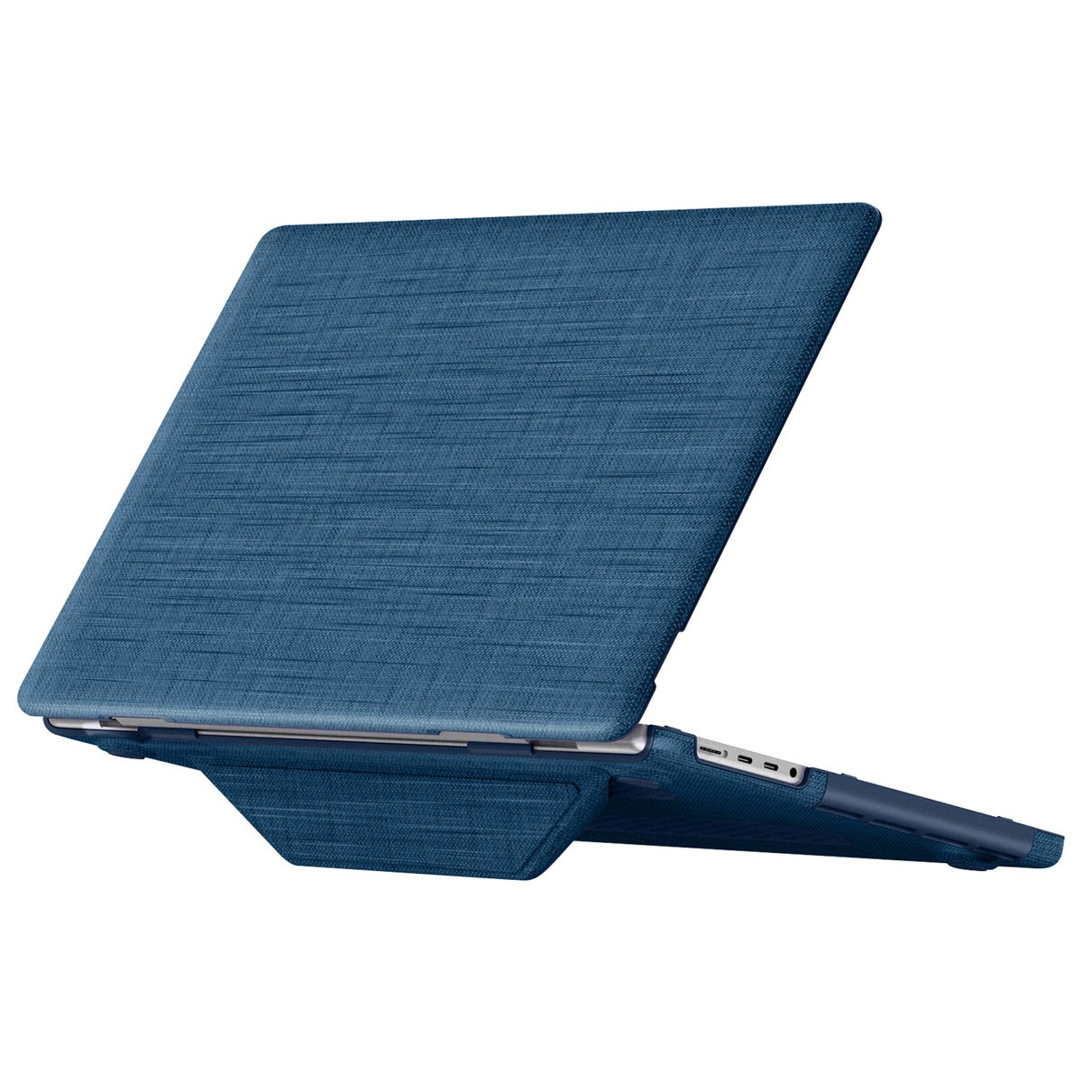 Housse MacBook Pro 16 Avizar tissu anti rayure avec support intégré