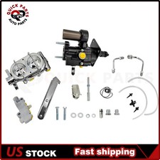 Universal Hydrobooster Hydraulic Power Brake Booster Chrome Master Disc Disc Kit