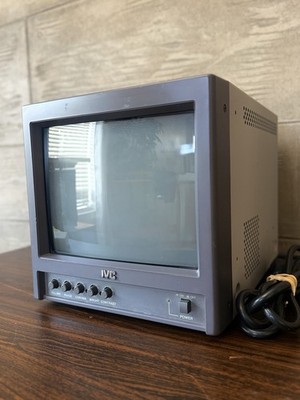 JVC TM-A9U 9'' Color CRT Video Monitor Vintage TV 1997 Tested Working