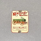 VINTAGE KENTUCKY WAGONS DEALERSHIP PORCELAIN SIGN CAR GAS OIL TRUCK MOTORCYCLE
