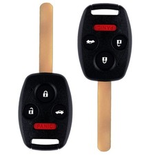 4 Buttons Key Fob Keyless Entry Remote Control Uncut Car lgnition Fits for 20...
