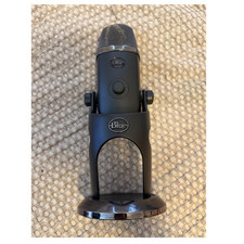 Blue Yeti Nano USB Condenser Cardioid Mic w/ Stand Mute, Gain, Black