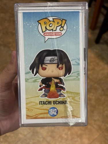 Funko Pop! Itachi Uchiha Fireball Jutsu Naruto #1842 LE 5000 w/Protector IN HAND - Picture 2 of 6