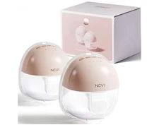 NCVI Electric Breast Pump Set Wireless Manual Suction Low Noise 4 Modes 9 Levels