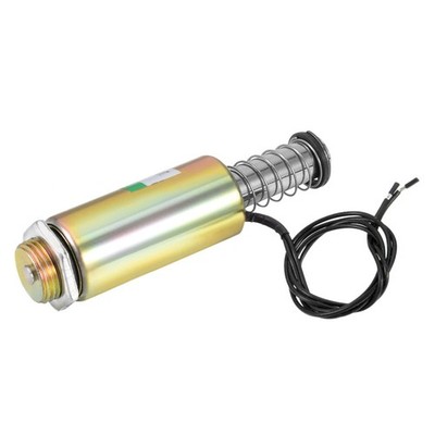 DC 12V-24V 0.5N-25N Push Type Open Frame Linear Motion Solenoid Electromagnet