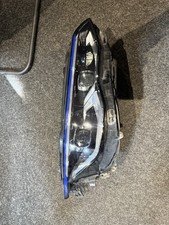 VW GOLF R MK8 IQ LED HEADLIGHT OSF GENIUNE WITH MODULES