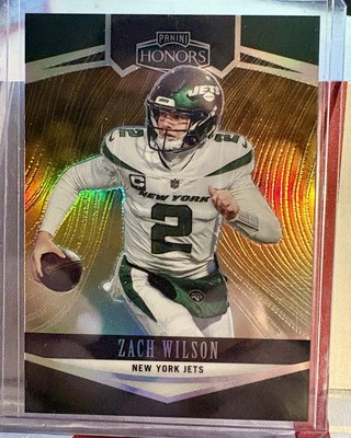 2022 Panini Honors - Zach Wilson #3 Orange /20
