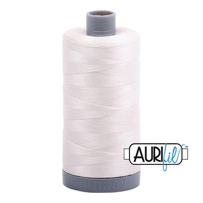 Aurifil Mako Baumwollgarn einfarbig 28wt 820yds Spulen Fäden