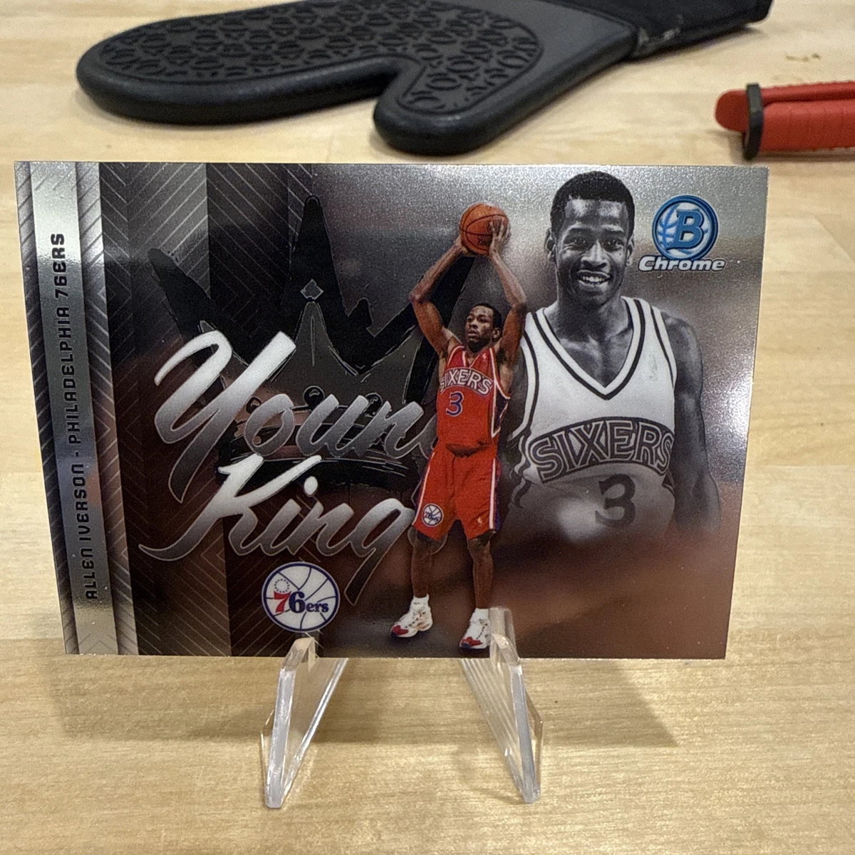 Bowman Allen Iverson Basketball Sports Trading Cards & Accessories