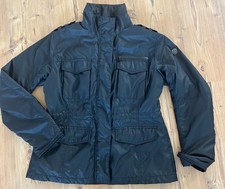 Funktionelle schwarze Wellensteyn Outdoorjacke für den Übergang Gr. L (40)