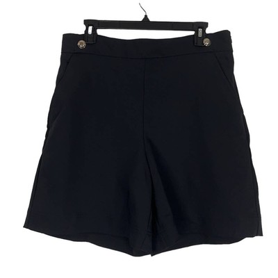 Marella Womens size 14 shorts black Usual high waisted