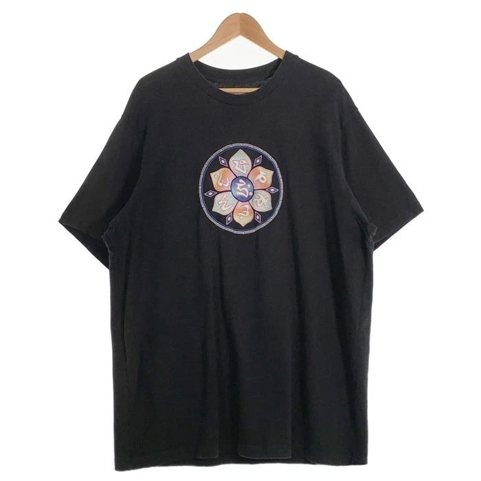 Supreme 22AW Lotus S Top T shirt manches courtes brodé noir taille XXL occasion