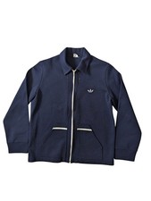 vintage 70/80s ADIDAS GEORG SCHWAHN track jacket NAVY BLUE Size M, RARE