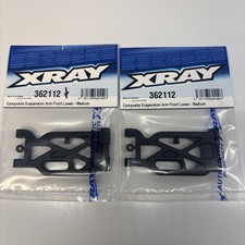 Team Xray XB4 Braccio sospensione composito anteriore inferiore medio XR362112 x2