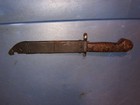 Cold War Era ROMANIA Army AK Knife With Sheath — photo 2