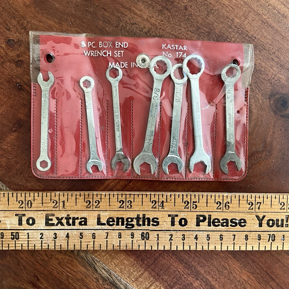 Vintage Kastar No.174 Utility Wrench & Ignition Kit Made In USA - Image 2 of 2