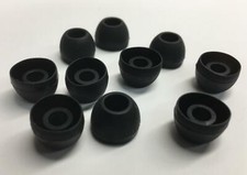 10 Rubber Cushion Plugs Headphone Medium Tips for Coby CVE52 CVE53 CVE56 CVE91