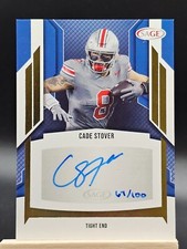 2024 Sage High Series Cade Stover GOLD Auto 67/100 Ohio State Buckeyes #A-CS3