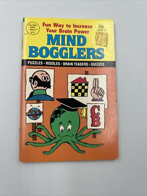 Mini Globe Mag 674 - Mind Bogglers - 1985 By Toby Hempel
