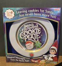 The Elf On The Shelf Santa  s Ebchanted Cookie Plate