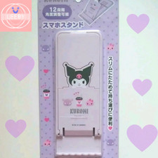 Sanrio offcial Kuromi Folding Smart Phone Stand Restock from Japan