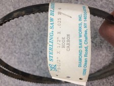 Wood Band Saw Blade 7' 9-1/2"x1/2"x.025x4 Hook Carbon 