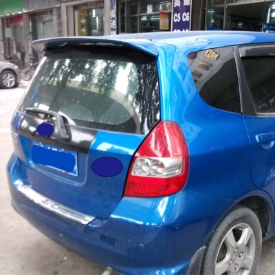 Spoiler Wing ABS Fit 2003-2007 Honda Fit Jazz Hatchback Unpainted Factory Style