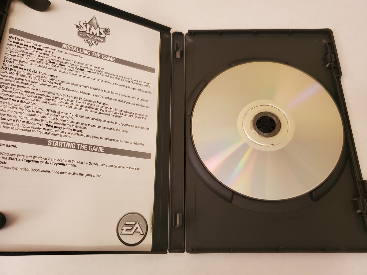 The Sims 3 Outdoor Living Stuff (Pc) | eBay