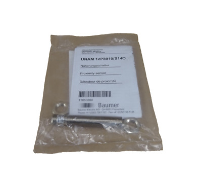 UNAM 12P8910/S14O BAUMER ELECTRIC ULTRASCHALL SENSOR HIGH SPEED [NEW]