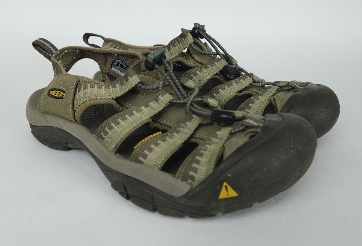 Keen Newport H2 Olive Green Tan Waterproof Men Sport Sandal 110230