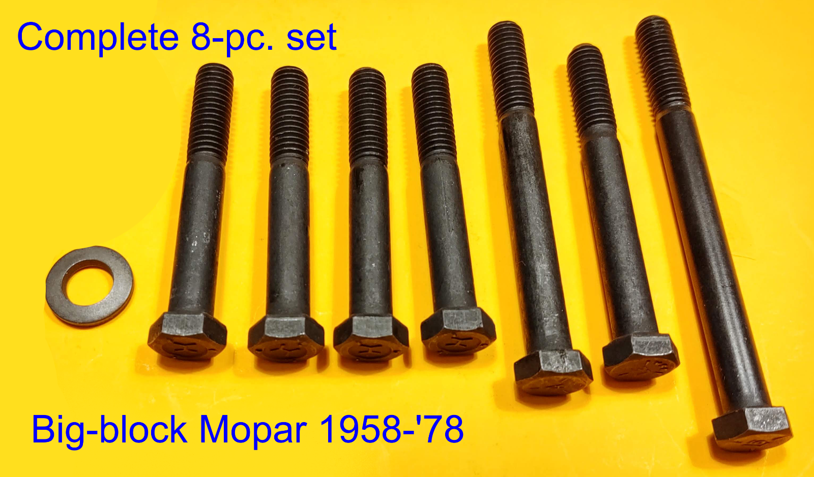 NOS Mopar Water Pump Housing Screws Bolts Kit BigBlock 440 383 Hemi Dodge Plymo eBay
