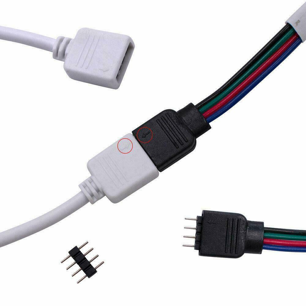 5M RGB 5050 Waterproof LED Strip light SMD 44 Key US Remote 12V Power Full Kit