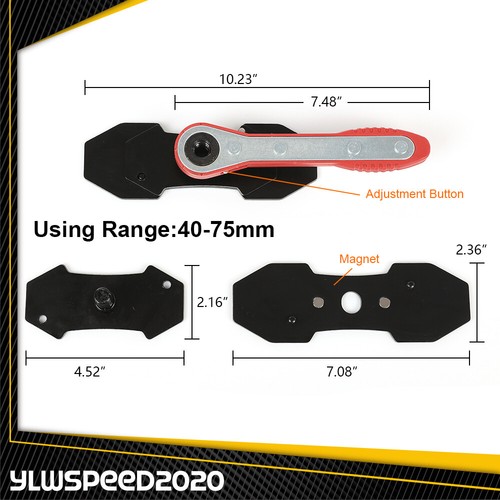 Car Ratchet Brake Piston Caliper Spreader Brake Caliper Press Tool Separator Pad - Picture 3 of 12