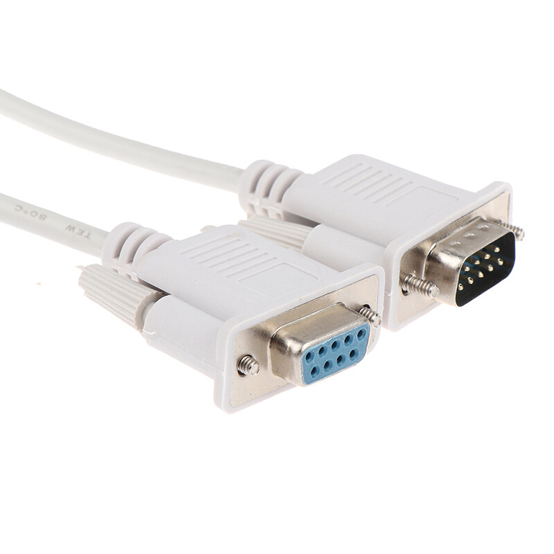 1.5M 9Pin RS232 Serial Port Extension Cable DB9 Male To Female Direct