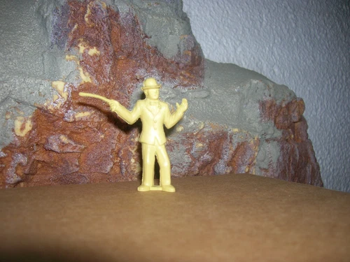 Marx Vintage Super Circus Playset BARKER FIGURE original  1950's