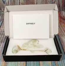 DIFFMELY Jade Roller GuaSha Skincare - Gua sha tools, Face Ice Rollers, Skin car