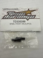 RC Team Durango TD330399 Steel Front Axle DEX210 F v2 v3 1/10 Buggy 2WD 1pr  B27