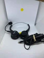 AGPTEK Hands-Free Call Center Noise Cancelling Corded Monaural Headset Headphone