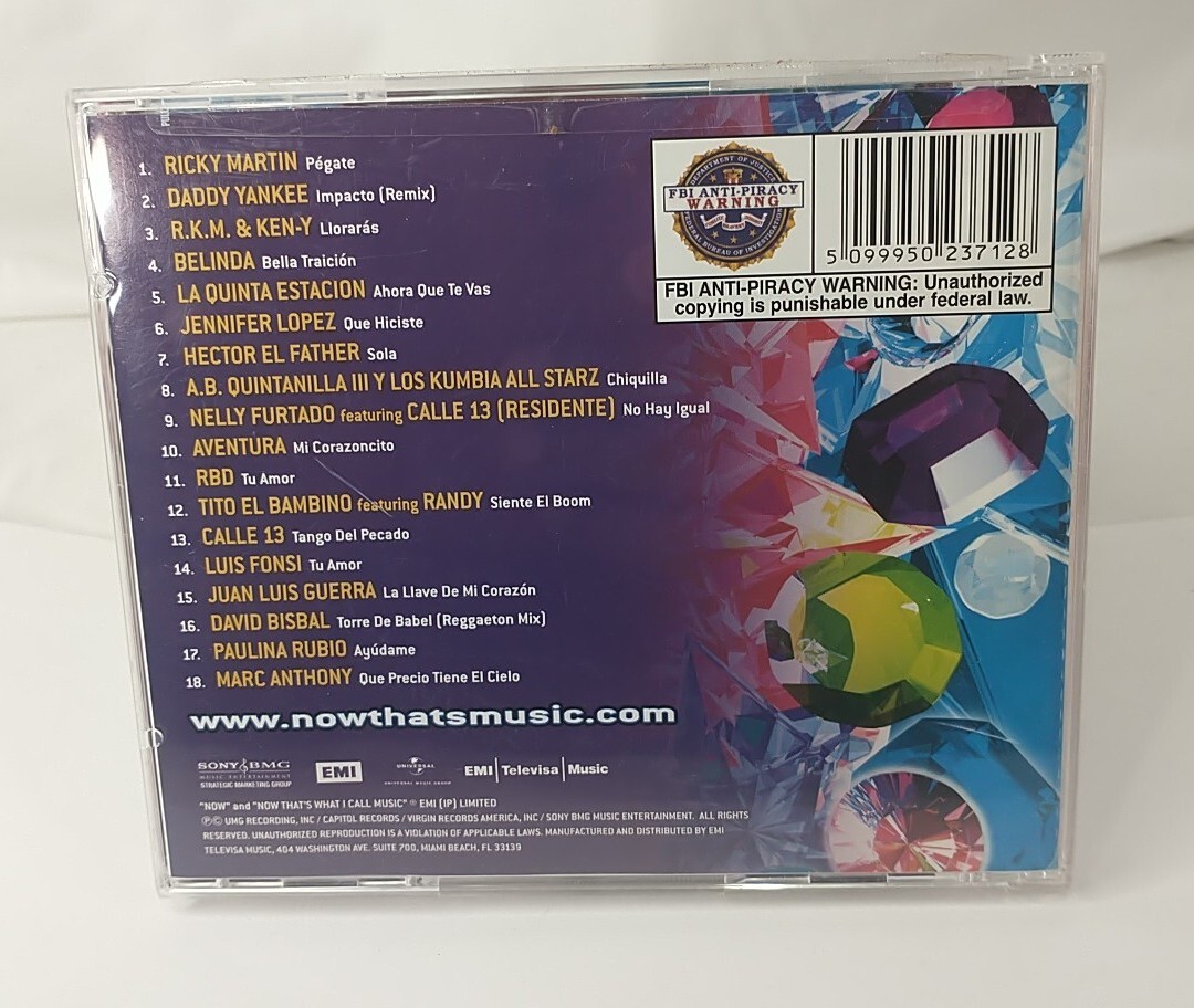 その他 Latino [CD] NOW LATINO 3-ESTO ES MUSICA-Rare collectible w/J Lo, Ricky Martin