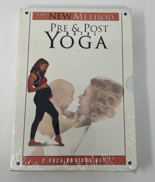 The New Method Baby Mom Pre and Post Natal Yoga DVD 2001 2-Discs