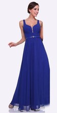 Women's Formal Strapless V-Neck bridesmaid Long Evening Gown prom dress