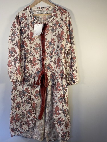 Magnolia Pearl OOAK Cotton Linen Velvet Jacket - Picture 12 of 19